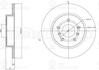 Запчасть METELLI 231763C