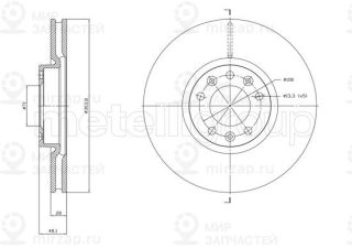 Запчасть METELLI 231848C