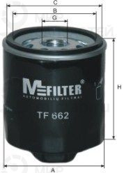 Фильтр масляный MFILTER TF662