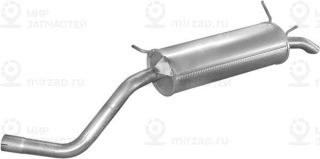 Глушитель выхлопных газов конечный POLMOSTROW 2180