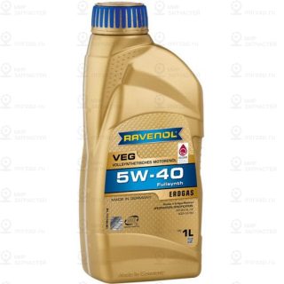 Моторное Масло Ravenol Veg Sae 5W-40 (1Л) RAVENOL 4014835848313