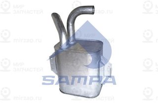 Средний / конечный глушитель ОГ SAMPA 010455
