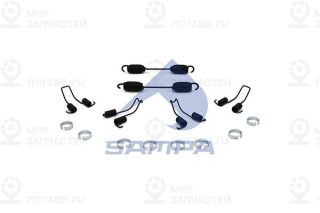 ремонтный комплект, ролик тормозных колодок SAMPA 070658