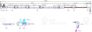 Запчасть SANGSIN SWS1708