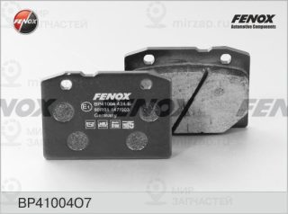 Комплект тормозных колодок (дисковый тормоз) FENOX BP41004O7