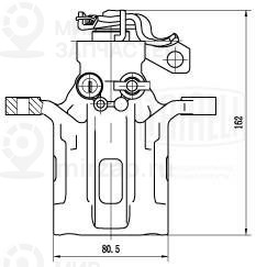 Тормозной суппорт TRIALLI CF200802