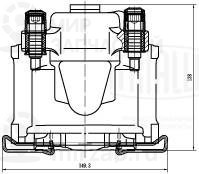 Тормозной суппорт TRIALLI CF202502