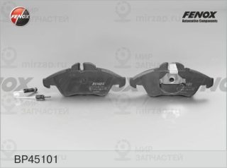 Комплект тормозных колодок (дисковый тормоз) FENOX BP45101
