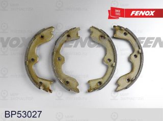 Комплект тормозных колодок FENOX BP53027