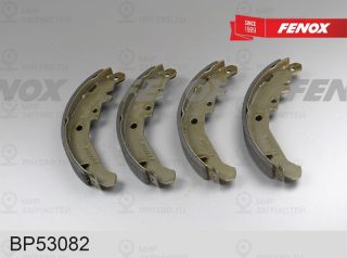 Комплект тормозных башмаков, барабанные тормоза FENOX BP53082