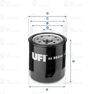 Фильтр масляный UFI 2325300