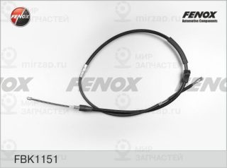 Трос стояночного тормоза FENOX FBK1151