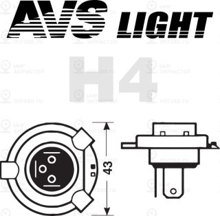 Запчасть AVS A78949S