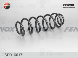 Пружина ходовой части FENOX SPR16017