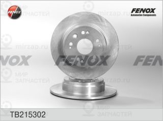 Тормозной диск FENOX TB215302