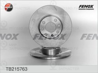 Тормозной диск FENOX TB215763