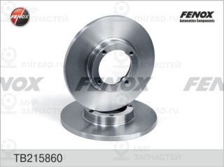Тормозной диск FENOX TB215860