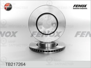 Тормозной диск FENOX TB217264
