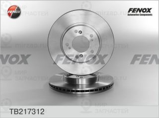 Тормозной диск FENOX TB217312