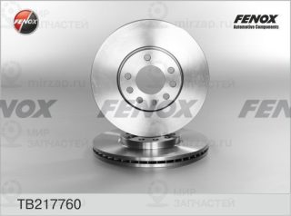 Тормозной диск FENOX TB217760