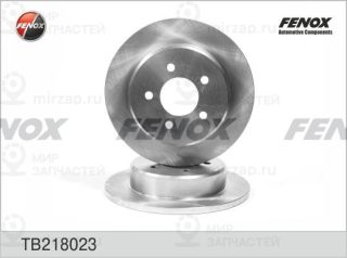 Тормозной диск FENOX TB218023
