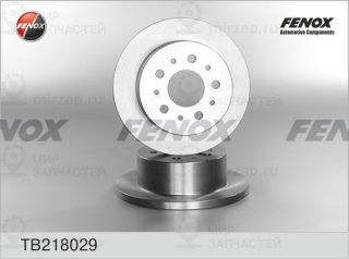 Тормозной диск FENOX TB218029