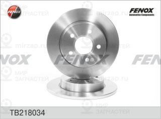 Тормозной диск FENOX TB218034