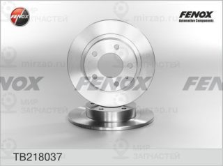 Тормозной диск FENOX TB218037