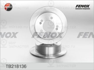 Тормозной диск FENOX TB218136