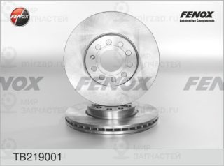 Тормозной диск FENOX TB219001