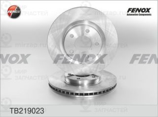 Тормозной диск FENOX TB219023