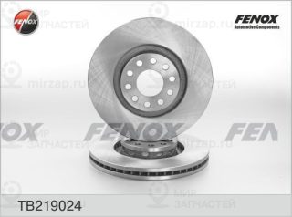 Тормозной диск FENOX TB219024