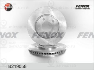 Тормозной диск FENOX TB219058