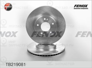 Тормозной диск FENOX TB219081