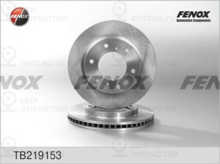 Тормозной диск FENOX TB219153