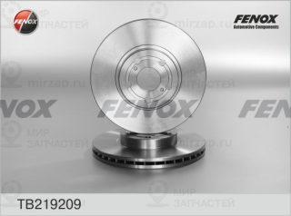 Тормозной диск FENOX TB219209
