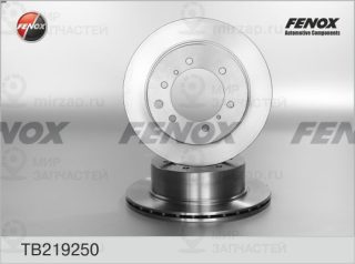 Тормозной диск FENOX TB219250