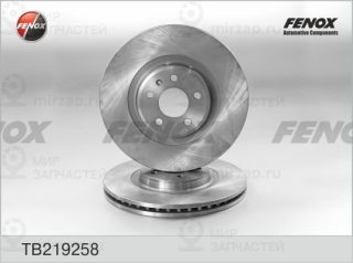 Тормозной диск FENOX TB219258
