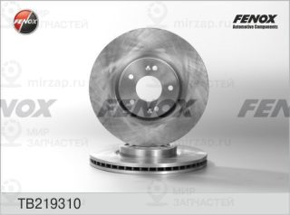 Тормозной диск FENOX TB219310