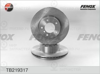Тормозной диск FENOX TB219317