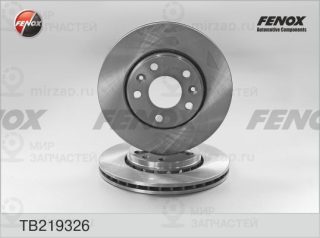 Тормозной диск FENOX TB219326