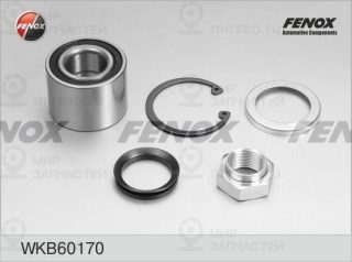 Комплект подшипника ступицы колеса FENOX WKB60170