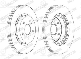 Запчасть FERODO DDF1635C
