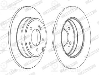 Запчасть FERODO DDF1787C