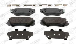 Комплект тормозных колодок (дисковый тормоз) FERODO FDB4207