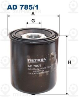 Патрон осушителя воздуха, пневматическая система FILTRON AD7851