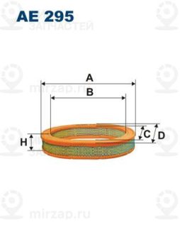 Фильтр воздушный FILTRON AE295