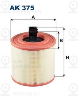 Фильтр воздушный FILTRON AK375