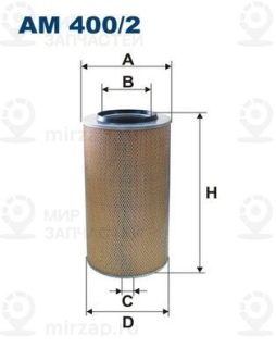 Фильтр воздушный FILTRON AM4002