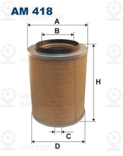 Фильтр воздушный FILTRON AM418